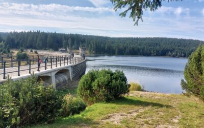 Bedřichov – Vodní nádrž Bedřichov a zpět (7 km)