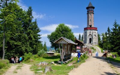 Kořenov – rozhledna Štěpánka a zpět (5 km)