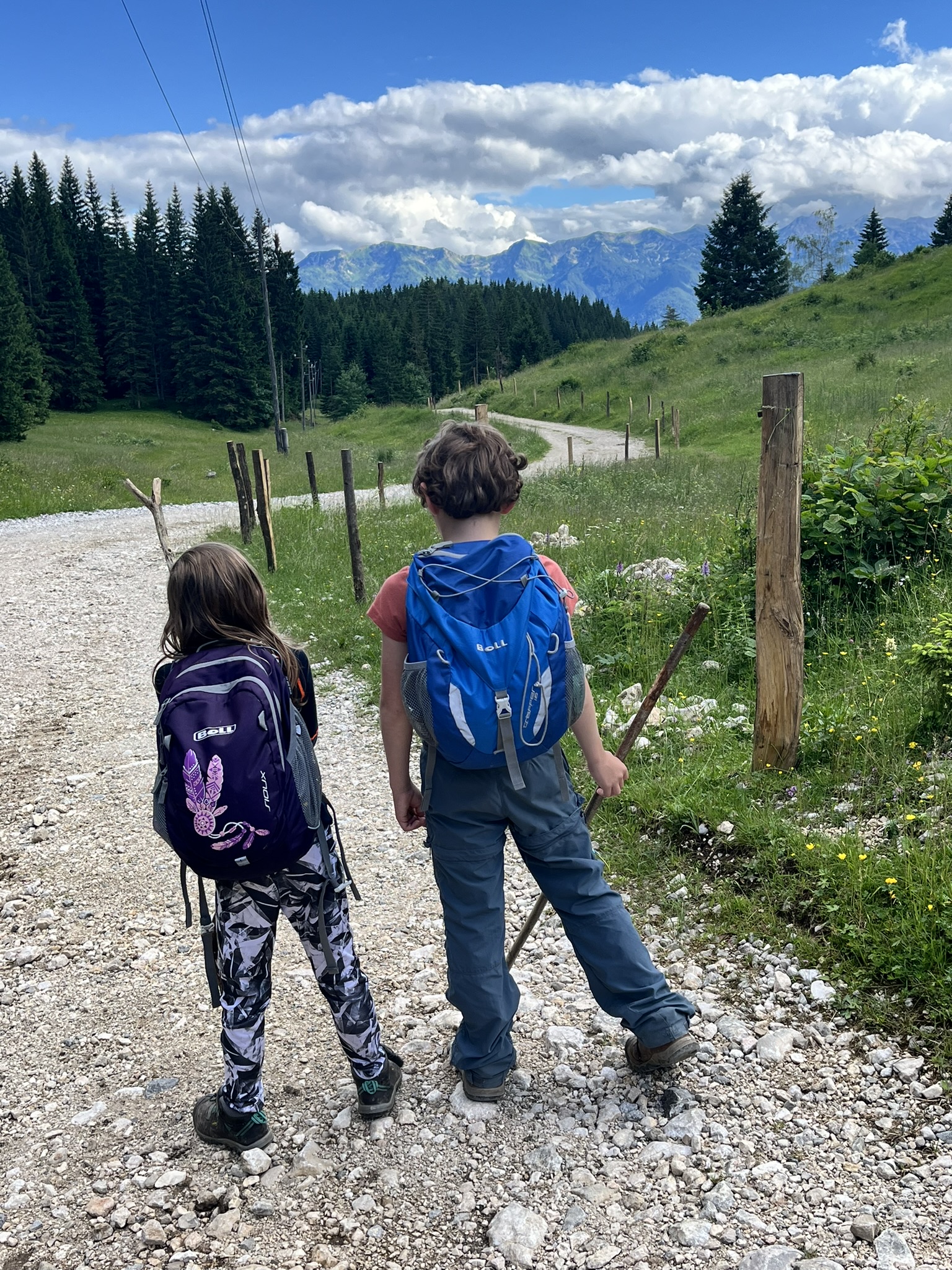 Planina Zajamniki s dětmi