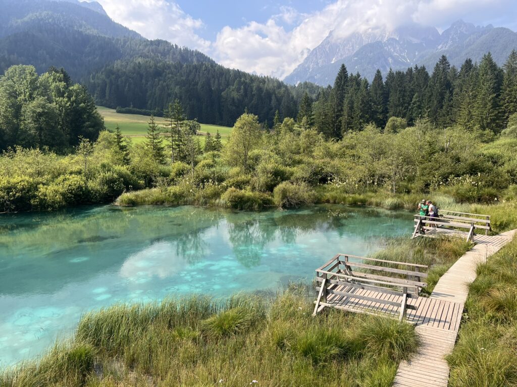 rezervace Zelenci, Slovinsko